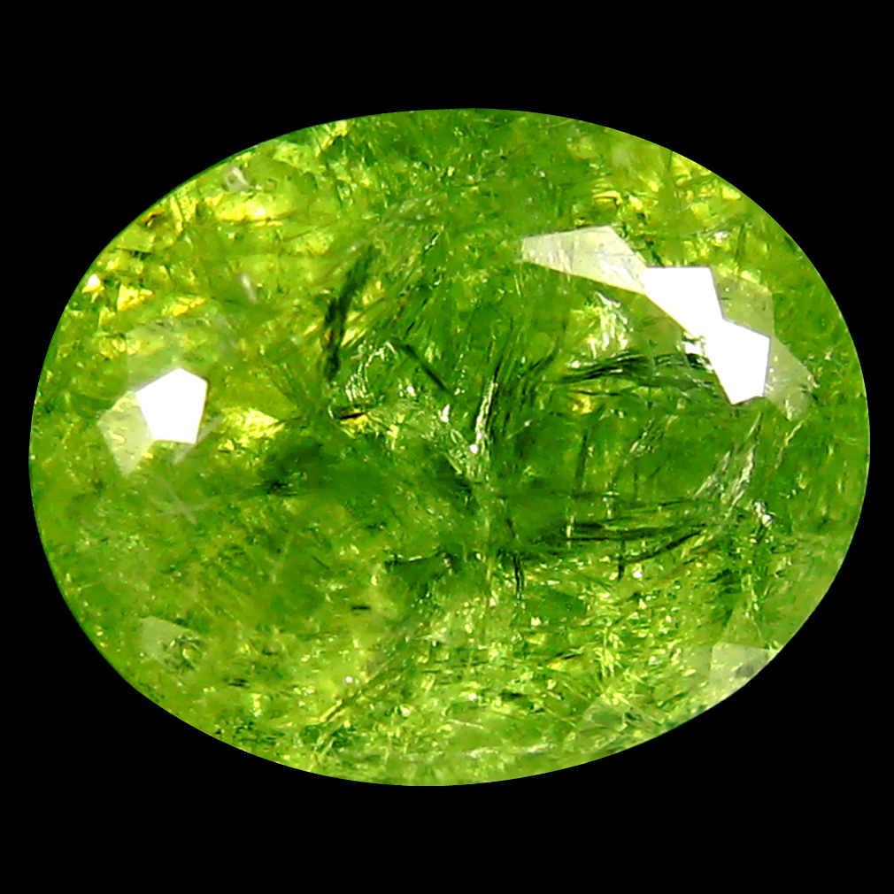oval shape,ovalshape 71 ct world class oval shape (12 x mm) green demantoid