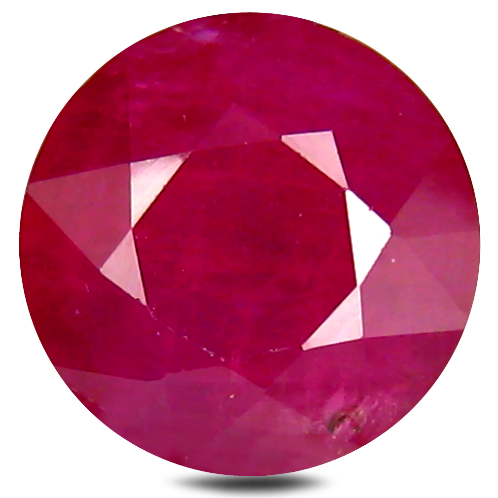 3.29 ct AAA Fair Round Shape (9 x 9 mm) Red Ruby Natural Gemstone - 第 1/1 張圖片